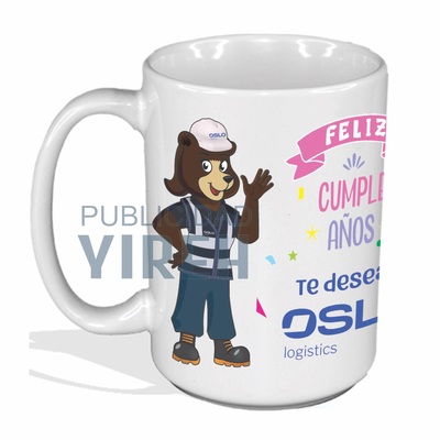 Tazas personalizadas por Tipos taza de 15 oz blanca