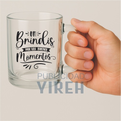Tazas personalizadas por Tipos taza de vidrio transparente (2)
